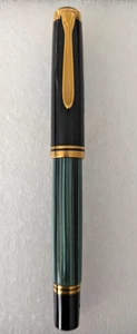 Pelikan Souverän Füllfederhalter 18k 750 Goldfeder mit Namensgravur Vintage - Bild 1 von 24