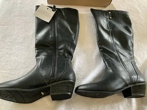 Dr. Scholls Damen Kniehohe Stiefel Größe 9,5 Neu im Karton.  SKU 2045 - Bild 1 von 3