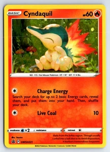 Cyndaquil - SWSH221 (Cosmos Holo) -SWSH: Sword & Shield Promo Cards - Picture 1 of 2