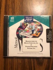 Microsoft Home WORKS CD-ROM 1994 Includes Microsoft Money 3.0 - Picture 1 of 3