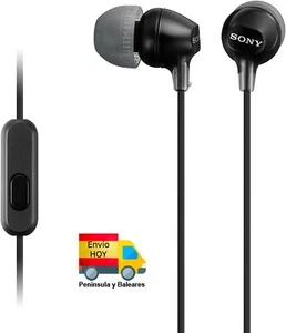 AURICULARES CON MICROFONO SONY JACK 3,5mm SMARTPHONE TABLET LAPTOP ENVIO HOY - Imagen 1 de 4