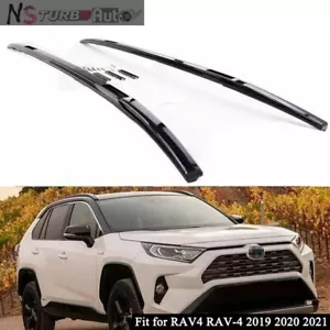 Aluminum Fits for RAV4 RAV-4 2019-2024 Roof Rail Rack Side Rail Bar Holder - Bild 1 von 7