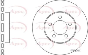 APEC DSK2510 Brake Disc Front Vented Braking Fits Ford Maverick Mazda Tribute - Picture 1 of 5
