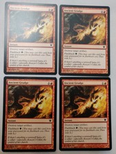 4x ~Ancient Grudge x4 ~NM~ Innistrad Playset Magic the Gathering MTG ~Free Ship~
