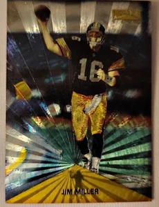 1996 Pinnacle Trophy Collection Jim Miller Football Card - Picture 1 of 2