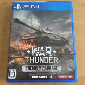 War Thunder Premium Package PS4 Games 2017 for Online Game Import From Japan - Picture 1 of 2
