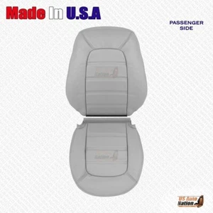 2002 - 2005 Ford Explorer XLT XLS PASSENGER Bottom & Top Leather Seat Cover Gray - Picture 1 of 5