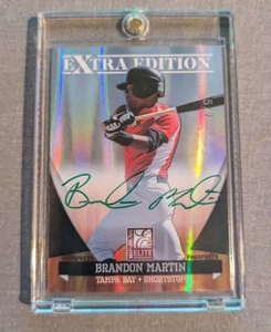 RARE 2011 Donruss Elite Extra Edition Brandon Martin Auto #P-42 /7 3xMURDERER - Picture 1 of 2