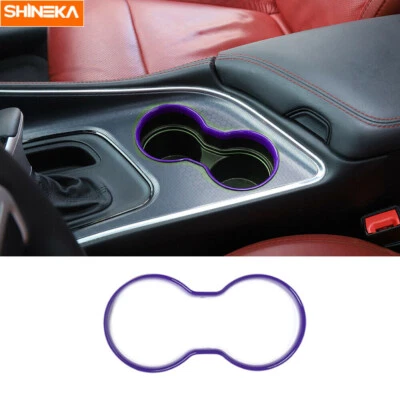 Front Console Cup Holder Cover Trim Bezel For Dodge Challenger 2015-2020 Purple Foto 1 de 2