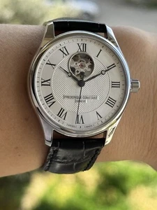 Frederique Constant Open Heart Watch Automatic Mens 40mm Swiss Made - Picture 1 of 12