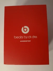 Beats By Dr. Dre  Red/Black BOX ONLY - Picture 1 of 5