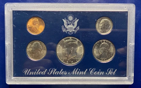1991 Mint Coin Set Cover