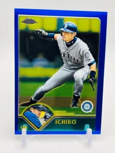 Ichiro Suzuki 2003 Topps Chrome Baseball Card Mariners - Picture 1 of 2
