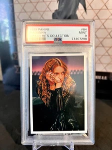 ⭐️ 1999 PANINI MADONNA SMASH HITS COLLECTION #84 PSA 9 MINT STICKERS CARD🔥 - Picture 1 of 2