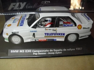 Flyslot Ref. 88203 BMW M3 E30 CTO ESPAÑA 1987 BASSAS 1/32 NUEVO NEW - Imagen 1 de 6