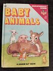 BABY ANIMALS Junior Elf Book 1988 Checkerboard Press #6001 By Naoma Zimmerman