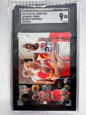 1994-95 UD Collector's Choice Japanese #J4 Michael Jordan SGC 9 POP 1 ! RARE