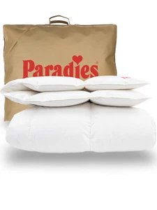 Paradies Enten-Daunendecke 135x200 cm Elma 90, Winterdecke - Bild 1 von 7