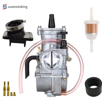 Carburador con arranque colector de admisión para Yamaha YZ80 1993-2001 YZ85 2002-2009 EE. UU. Foto 1 de 4