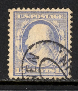 SCOTT 382 1911 15 CENT WASHINGTON REGULAR ISSUE USED F-VF CAT $13! - Picture 1 of 2