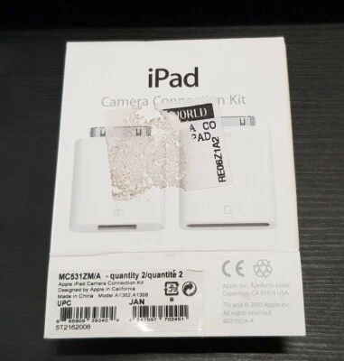 Apple iPad Camera Connection Kit Bianco MC531ZM/A Bianco - Immagine 1 di 3