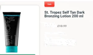 St. Tropez Self Tan Dark Bronzing Lotion 200 ml RRP18.99 - Picture 1 of 1