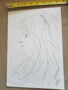 Pencil Drawng Edward Ter Ghazarian founder of miniature works of art opportunity - Picture 1 of 6