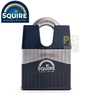 Henry Squire 65mm high security boron closed shackle padlock CEN grade 3 - Picture 1 of 1