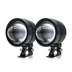 2x 60W LED Super Bright Daytime Running Lights Front Fog Lamp For Car Motorcycle