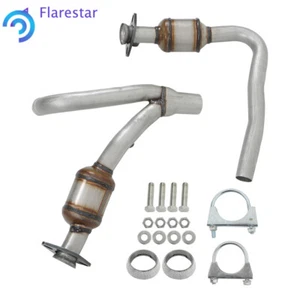 For Dodge Dakota 3.7L 4.7L Y Pipe Catalytic Converters 2004-2007 2008 2009 2010 - Bild 1 von 10