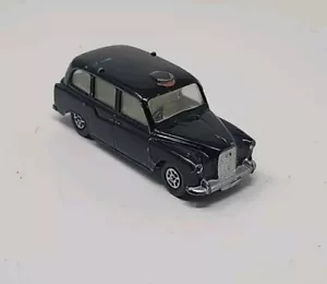 Vintage Corgi Austin London Taxi Cab Black Die Cast Model Car - Picture 1 of 19