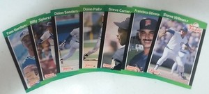 1989 Donruss "The Rookies" singles - short printed