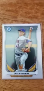 Jacob DeGrom 2014 Bowman cromo #BCP73 novato - Imagen 1 de 4