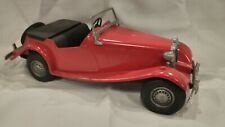 Vintage 1950's Doepke Model Toys MG Metal Car 15" Rossmoyne Ohio repaint
