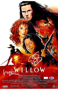 VAL KILMER & WARWICK DAVIS Signed WILLOW 11x17 Photo IN PERSON Autograph CA CERT - Picture 1 of 1