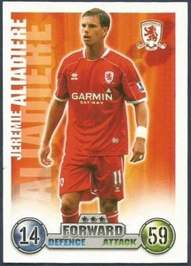 TOPPS MATCH ATTAX 2007-08 TRADING CARD-MIDDLESBROUGH-JEREMIE ALIADIERE - Picture 1 of 1