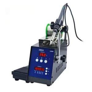 Scarico automatico stagno alimentatore stagno alta potenza 150W pedale saldatura Mac - Foto 1 di 25