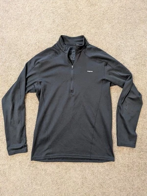 Patagonia Capilene 3 Peso Medio Mujer Mediano Negro Manga Larga Foto 1 de 4