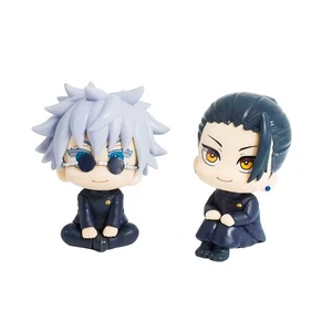 Süße Mini Chibi Suguru Geto Satoru Gojo Figur - Jujutsu Kaisen Sammlerstück Spielzeug - Bild 1 von 3