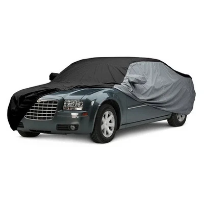 For Saturn SL1 96-02 Car Cover WeatherShield HP Two-Tone Black Custom Car Cover - Imagem 1 de 4