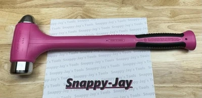 Herramientas Snap-on EE. UU. NUEVO ELÉCTRICO ROSA 56 oz Ball Peen Dead Blow Hammer HBBD56EP Foto 1 de 4
