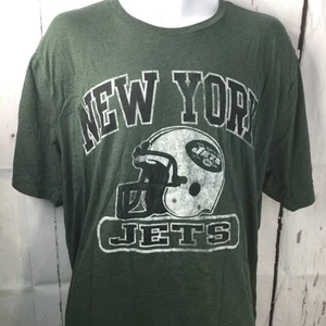 Camiseta de fútbol ligera New York Jets retro deportiva talla 2XL XXL verde pandilla - Imagen 1 de 4