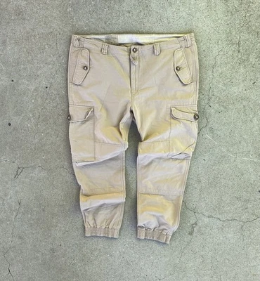 Calça Polo Ralph Lauren Combat Cargo Masculina 44Bx34 Grande e Alta - Imagem 1 de 4