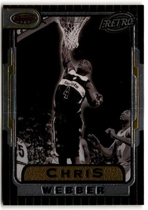 Chris Webber 1996-97 Bowman's Best Retro #TB2 Washington Bullets - Picture 1 of 2
