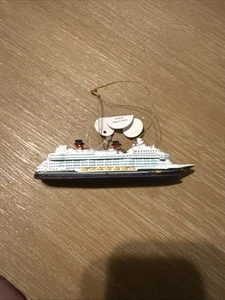 Disney Cruise Line Disney Cruise Ship Replica DCL Wish Christmas Ornament - Picture 1 of 4