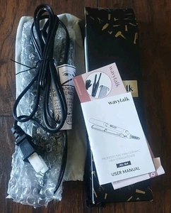 New! NIB Wavytalk Mini Flat Iron 0.7 Inch Ceramic Mini Hair Straightener JDL 164 - Picture 1 of 3