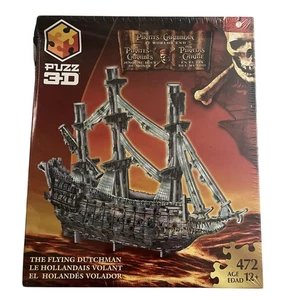 Puzzle 3D Fluch Karibik der fliegende Holländer 472 Teile Puzzle Schiff Alter 12+ Neu - Bild 1 von 6