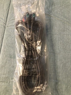 SEALED RCA Red Blue Green 6Ft Composite Video Stereo Audio AV Cable Cord Wire - Image 1 of 4