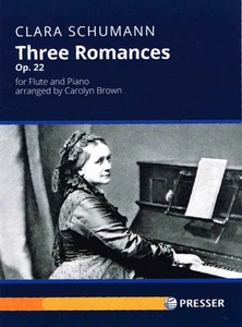 Clara Schumann - Three Romances Op. 22 for Flute and Piano - Arr. by Carolyn B.. - Picture 1 of 1