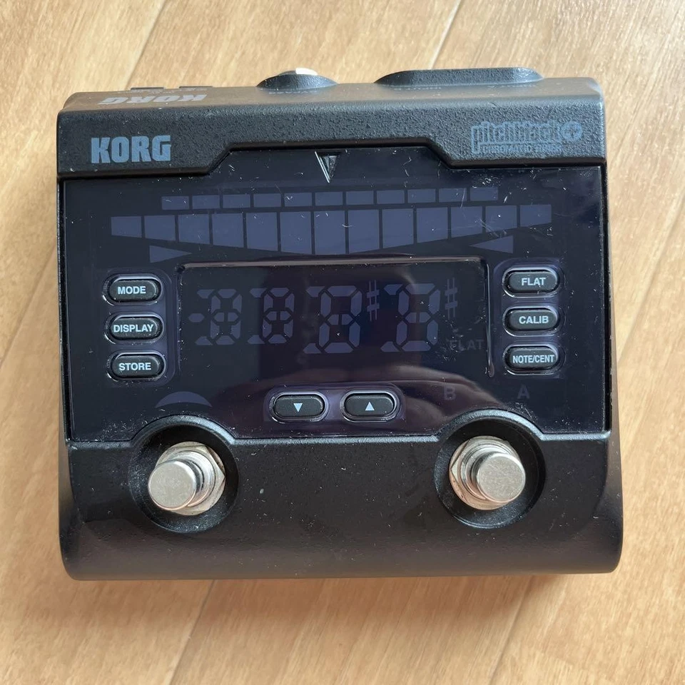 KORG PB-02 Pitchblack Pedal Tuner Noir - Photo 1/1